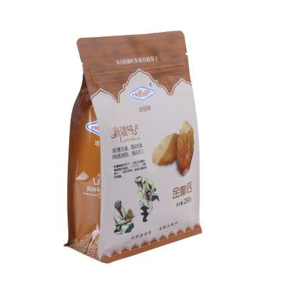 Food Grade Eight Sides Sealed Bag of Stand up Pouch with Zipper of Reclosable Snack